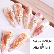 3D Flower Nail Art Charms Nail Deco