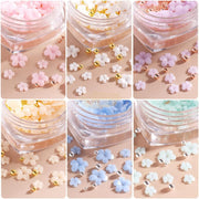 3D Flower Nail Art Charms Nail Deco