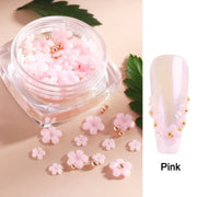 3D Flower Nail Art Charms Nail Deco