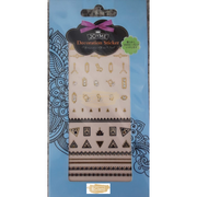 3D Metallic Decoration Stickers 5 3D Stickers