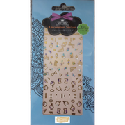 3D Metallic Decoration Stickers 6 3D Stickers