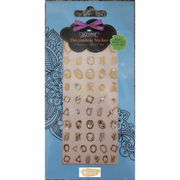 3D Metallic Decoration Stickers 7 3D Stickers