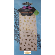 3D Metallic Decoration Stickers 9 3D Stickers