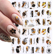 3D Pop Finger Nail Art Sticker | CJ-031 Nail Stickers