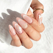 3D White French Manicure Ombre Stickers SD-1933 Nail Stickers