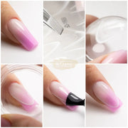 3D White French Manicure Ombre Stickers SD-1933 Nail Stickers