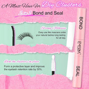 EMEDA 280pcs 30D+40D Lash Cluster Kit | Lash & Seal Bond + Tweezers