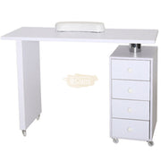 4-drawers Manicure Table on wheels 119*45*78cm