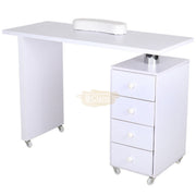 4-drawers Manicure Table on wheels 119*45*78cm