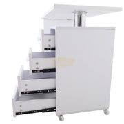 4-drawers Manicure Table on wheels 119*45*78cm