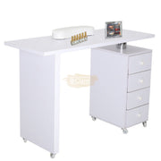 4-drawers Manicure Table on wheels 119*45*78cm