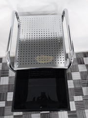 4-Drawers Storage Rolling Cart | Black Salon Furnishing