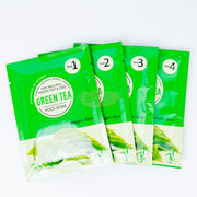 4-in-1 Green Tea Foot Care Set (Foot Soak Foot Salt Scrub Foot Mud Mask & Foot Lotion) Foot care