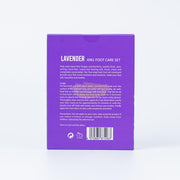 4-in-1 Lavender Foot Care Set (Foot Soak Foot Salt Scrub Foot Mud Mask & Foot Lotion) Foot care