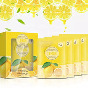 4-in-1 Lemon Foot Care Set (Foot Soak Foot Salt Scrub Foot Mud Mask & Foot Lotion) Foot care