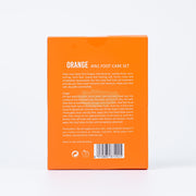 4-in-1 Orange Foot Care Set (Foot Soak Foot Salt Scrub Foot Mud Mask & Foot Lotion) Foot care