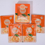 4-in-1 Orange Foot Care Set (Foot Soak Foot Salt Scrub Foot Mud Mask & Foot Lotion) Foot care