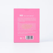 4-in-1 Rose Foot Care Set (Foot Soak Foot Salt Scrub Foot Mud Mask & Foot Lotion) Foot care