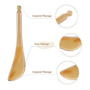 4 pcs Face Lifting Resin Gua Sha Set with FREE Rose Essential Oil Gua Sha Set