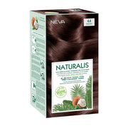 Naturalis Permanent Hair Color Cream Set | 4.4 Chestnut Brown | 100% Vegan, No Ammonia, No Silicones, No Parabens