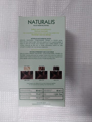 Naturalis Ammonia-Free Permanent Hair Color Cream Set | 4.4 Chestnut Brown | Vegan