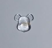 40 pcs Clear Bear Head Shaped Nail Swatch Nail Art Tool