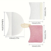 40 Pcs Pink Disposable Under Eye Shield Pads Lash Under Eye Pad