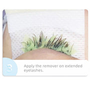 40 Pcs White Disposable Under Eye Shield Pads Lash Under Eye Pad