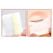 40 Pcs White Disposable Under Eye Shield Pads Lash Under Eye Pad