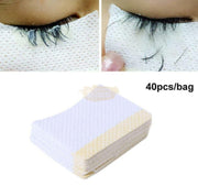 40 Pcs White Disposable Under Eye Shield Pads Lash Under Eye Pad