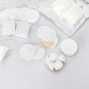 Soft cotton rounds for skincare and makeup removal