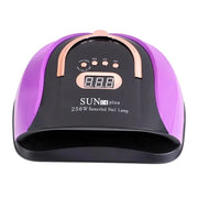 SUN C4 Plus UV LED Nail Lamp 256W | Purple/Black