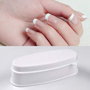 White Nail Powder Dipping Box | French Dip Powder Holder