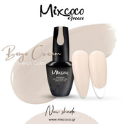 Mixcoco Soak-Off Gel Polish 15ml | Beige Cream