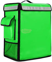 42L Large Capacity Food Delivery Backpack with Removable Divider | Red Delivery Bags