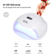 Sun X UV LED Nail Lamp 54W | White