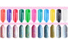 Colorful Chrome Nail Glitter Powder with applicator