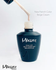 Mixcoco Soak-Off Gel Polish 15ml | Beige Cream