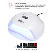 Sun X UV LED Nail Lamp 54W | White