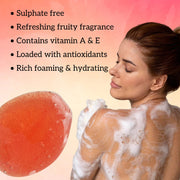 Inatur Pomegranate Shower Gel 350ml | Sulphate-Free Replenishing
