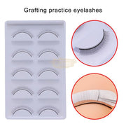 5 pairs Practice Lashes for Lash Extensions Training Lashes