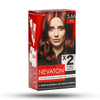 Nevaton Permanent Hair Color Cream Set (2 Tubes+Oxidation) - 5.66 Red Wine