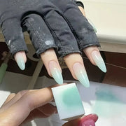 50pcs Dark Pink Disposable Makeup Sponge Wedges Makeup Sponge