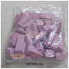 50pcs Dark Pink Disposable Makeup Sponge Wedges Makeup Sponge