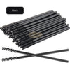 50pcs Disposable Mascara Brushes | Black/Black