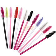 50pcs Disposable Mascara Brushes | Black/Black Mascara Brush