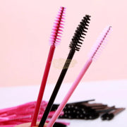 50pcs Disposable Mascara Brushes | Black/Black Mascara Brush