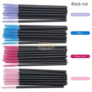 50pcs Disposable Mascara Brushes | Pink Pink Mascara Brush