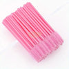 50pcs Disposable Mascara Brushes | Pink Pink