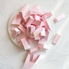 50pcs Pink Disposable Makeup Sponge Wedges Makeup Sponge